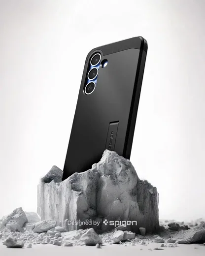 Spigen Tough Armor MagFit Samsung Galaxy S25 Plus Hoesje Zwart afbeelding 3