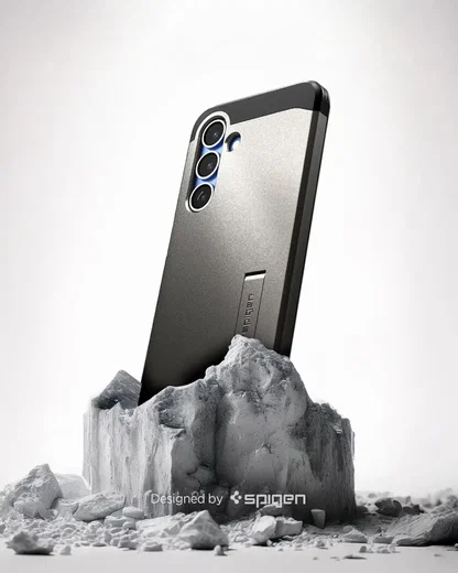 Spigen Tough Armor MagFit Samsung Galaxy S25 Plus Hoesje Gunmetal afbeelding 2