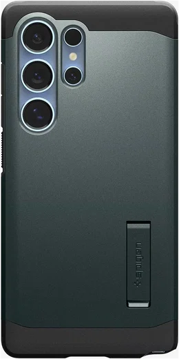 Spigen Tough Armor MagFit Samsung Galaxy S25 Ultra Hoesje Groen afbeelding 10