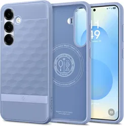 Spigen Parallax MagFit Samsung Galaxy S25 Plus Hoesje Back Cover Paars afbeelding