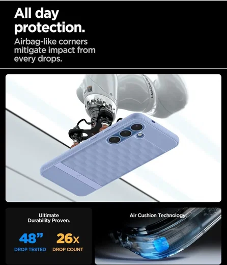 Spigen Parallax MagFit Samsung Galaxy S25 Plus Hoesje Back Cover Paars afbeelding 6