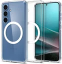 Spigen Ultra Hybrid MagFit Samsung Galaxy S25 Hoesje Back Cover Wit