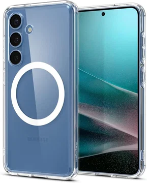 Spigen Ultra Hybrid MagFit Samsung Galaxy S25 Plus Hoesje Wit