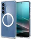 Spigen Ultra Hybrid MagFit Samsung Galaxy S25 Plus Hoesje Wit