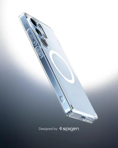 Spigen Ultra Hybrid MagFit Samsung Galaxy S25 Ultra Hoesje Wit afbeelding 2