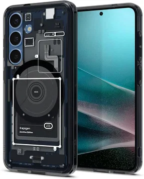 Spigen Ultra Hybrid MagFit Samsung Galaxy S25 Plus Hoesje Zero One Zwart
