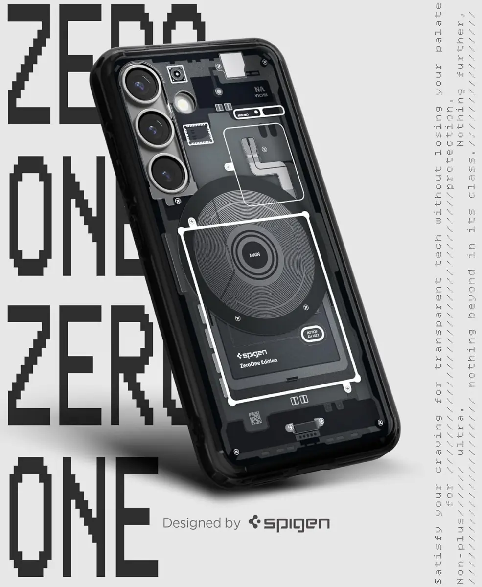 Spigen Ultra Hybrid MagFit Samsung Galaxy S25 Plus Hoesje Zero One Zwart afbeelding 2