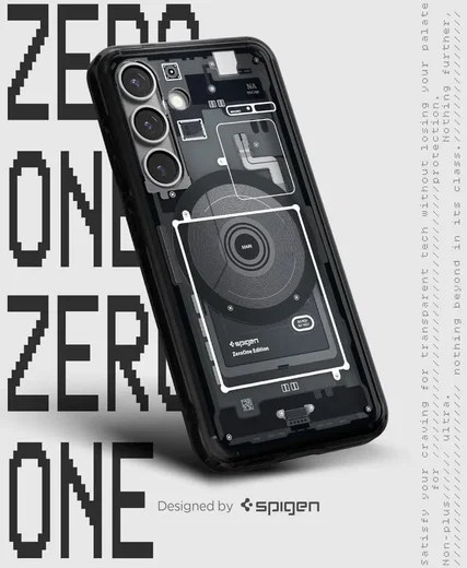 Spigen Ultra Hybrid MagFit Samsung Galaxy S25 Plus Hoesje Zero One Zwart afbeelding 2