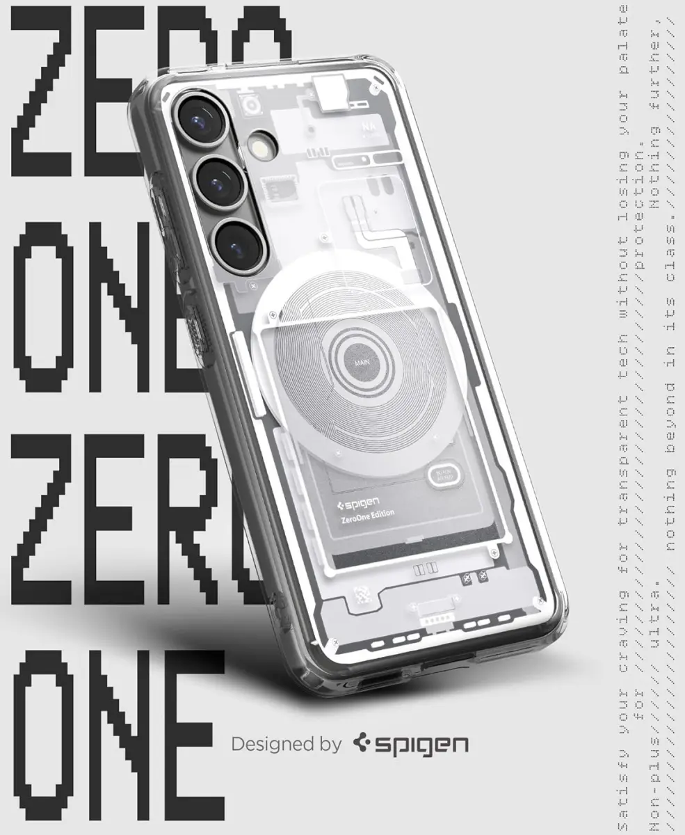 Spigen Ultra Hybrid MagFit Samsung Galaxy S25 Plus Hoesje Zero One Wit afbeelding 2