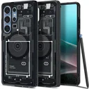 Spigen Ultra Hybrid MagFit Samsung Galaxy S25 Ultra Hoesje Zero One Zwart