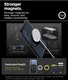 Spigen Ultra Hybrid MagFit Samsung Galaxy S25 Hoesje Back Cover Frosted Zwart afbeelding 5