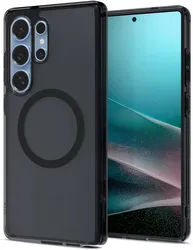 Spigen Ultra Hybrid MagFit Samsung Galaxy S25 Ultra Hoesje Frosted Zwart afbeelding