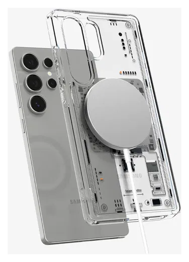 Spigen Ultra Hybrid MagFit Samsung Galaxy S25 Ultra Hoesje Neo One afbeelding 10