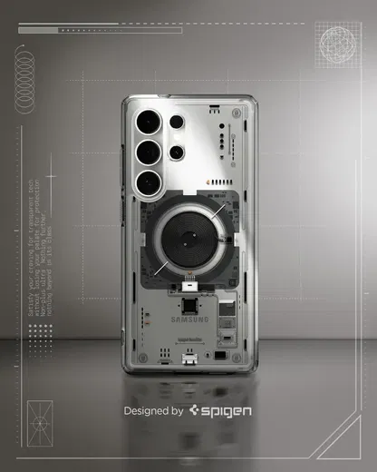Spigen Ultra Hybrid MagFit Samsung Galaxy S25 Ultra Hoesje Neo One afbeelding 2