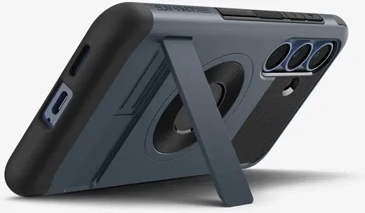 Spigen Slim Armor MagFit Samsung Galaxy S25 Plus Hoesje Back Cover Metal Slate afbeelding 10
