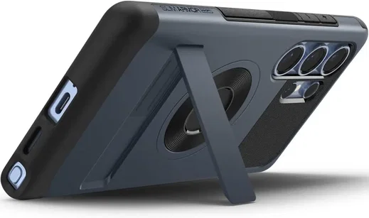 Spigen Slim Armor MagFit Samsung Galaxy S25 Ultra Hoesje Back Cover Metal Slate afbeelding 10