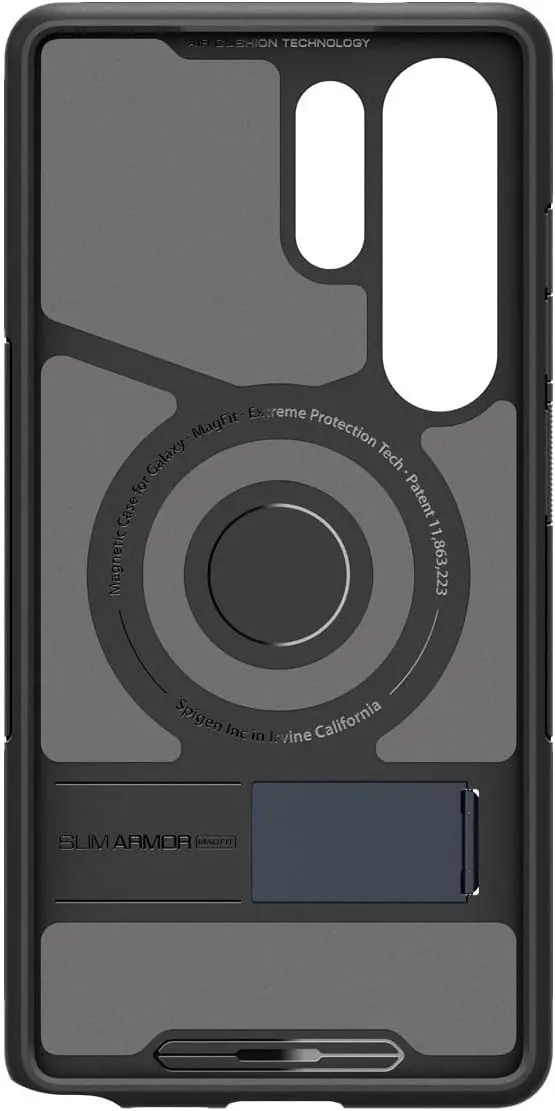 Spigen Slim Armor MagFit Samsung Galaxy S25 Ultra Hoesje Back Cover Metal Slate afbeelding 8