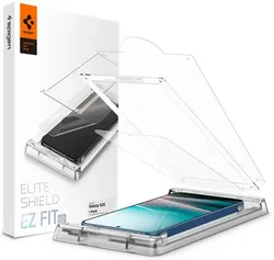 Spigen EliteShield EZ Fit Samsung Galaxy S25 Screen Protector afbeelding