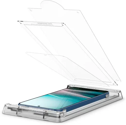 Spigen EliteShield EZ Fit Samsung Galaxy S25 Plus Screen Protector afbeelding 2