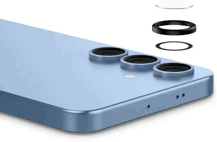 Spigen EZ Fit Optik Pro Samsung Galaxy S25 Camera Lens Protector Clear (2-Pack) afbeelding 9