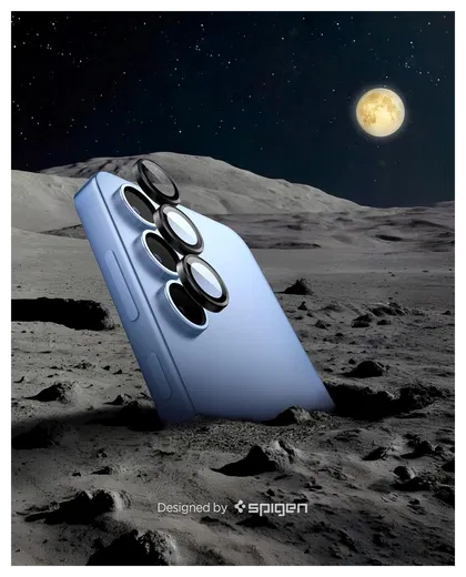 Spigen EZ Fit Optik Pro Samsung Galaxy S25 Camera Lens Protector Clear (2-Pack) afbeelding 7