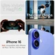Spigen Ultra Hybrid T Apple iPhone 16 Hoesje MagSafe Back Cover Zwart afbeelding 3