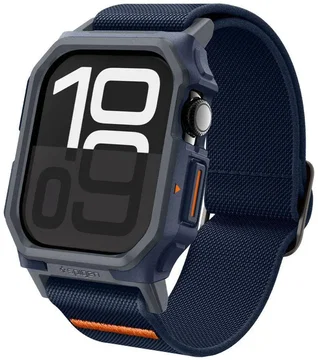 Spigen Lite Fit Pro - Apple Watch 11/10 46MM Hoesje en Bandje - Blauw