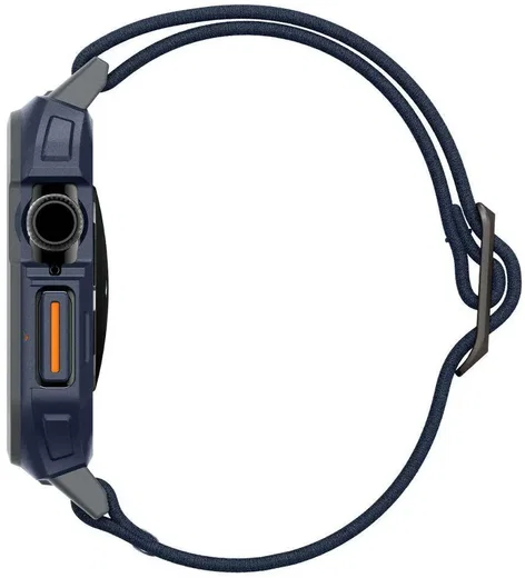 Spigen Lite Fit Pro - Apple Watch 11/10 46MM Hoesje en Bandje - Blauw afbeelding 11