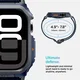 Spigen Lite Fit Pro - Apple Watch 11/10 46MM Hoesje en Bandje - Blauw afbeelding 4