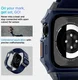 Spigen Lite Fit Pro - Apple Watch 11/10 46MM Hoesje en Bandje - Blauw afbeelding 5