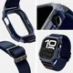 Spigen Lite Fit Pro - Apple Watch 11/10 46MM Hoesje en Bandje - Blauw afbeelding 9