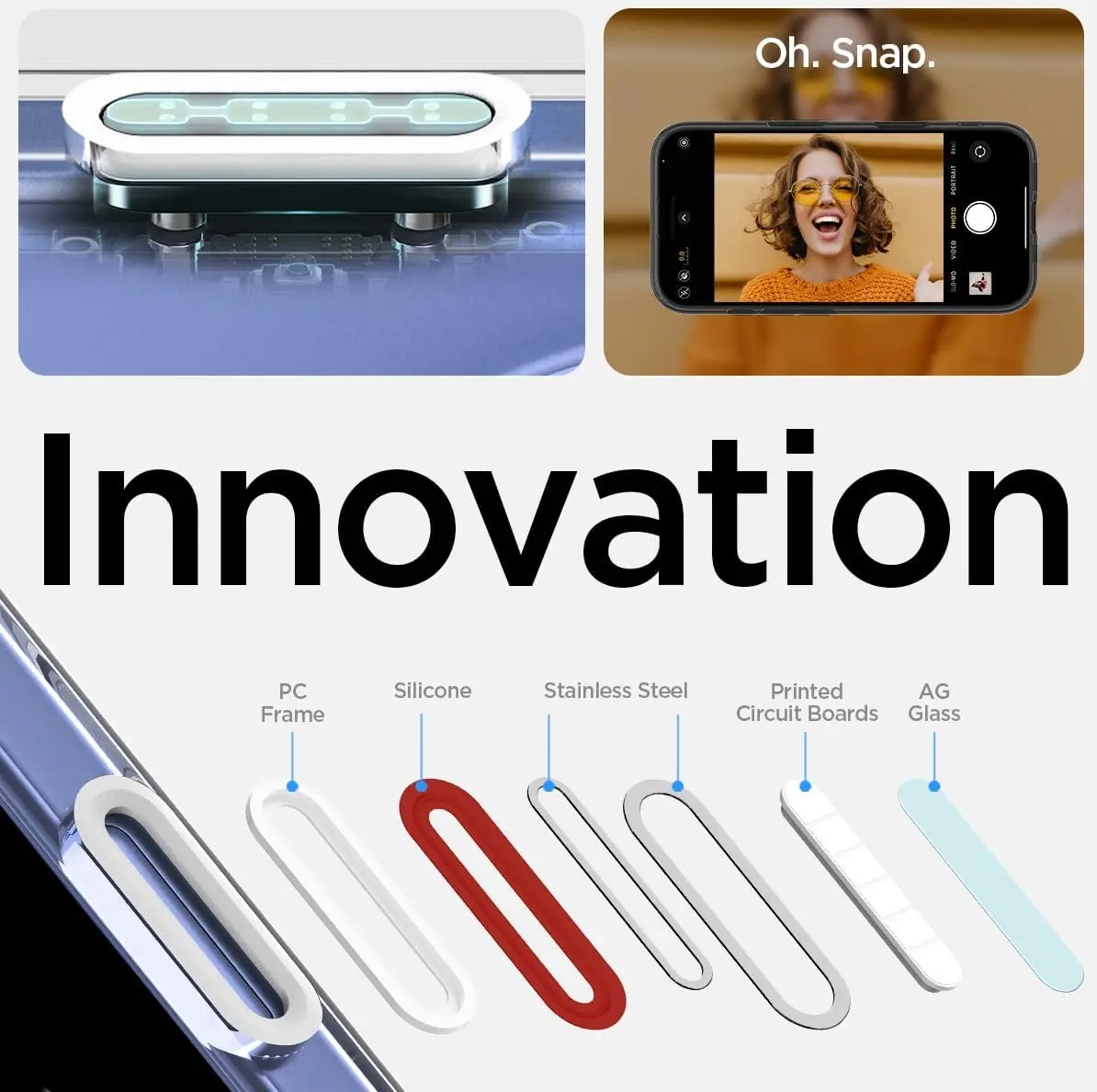 Spigen Ultra Hybrid T Apple iPhone 16 Hoesje MagSafe Back Cover Wit afbeelding 6