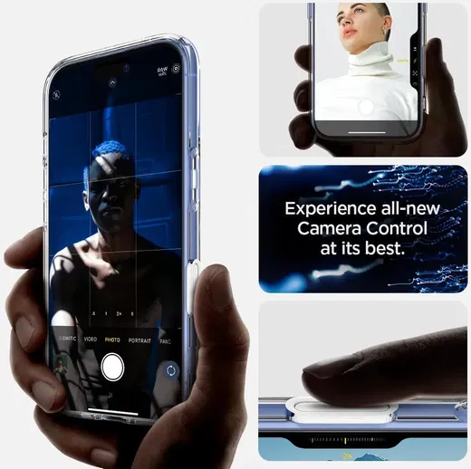 Spigen Ultra Hybrid T Apple iPhone 16 Hoesje MagSafe Back Cover Wit afbeelding 7