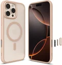 Spigen Ultra Hybrid T iPhone 16 Pro Hoesje MagSafe Back Cover Roze