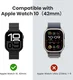 PITAKA Air Case - Apple Watch 11/10 42MM Hoesje - Aramide Ultra Dun - Zwart afbeelding 3