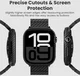 PITAKA Air Case - Apple Watch 11/10 42MM Hoesje - Aramide Ultra Dun - Zwart afbeelding 7