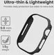 PITAKA Air Case - Apple Watch 11/10 42MM Hoesje - Aramide Ultra Dun - Zwart afbeelding 8