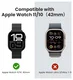 PITAKA Air Case - Apple Watch 11/10 42MM Hoesje - Aramide Ultra Dun - Blauw afbeelding 3