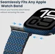 PITAKA Air Case - Apple Watch 11/10 46MM Hoesje - Aramide Ultra Dun - Blauw afbeelding 7