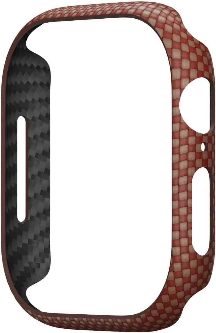 PITAKA Air Case - Apple Watch 11/10 42MM Hoesje - Aramide Ultra Dun - Sunset afbeelding 2