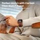 PITAKA Air Case - Apple Watch 11/10 46MM Hoesje - Aramide Ultra Dun - Sunset afbeelding 6