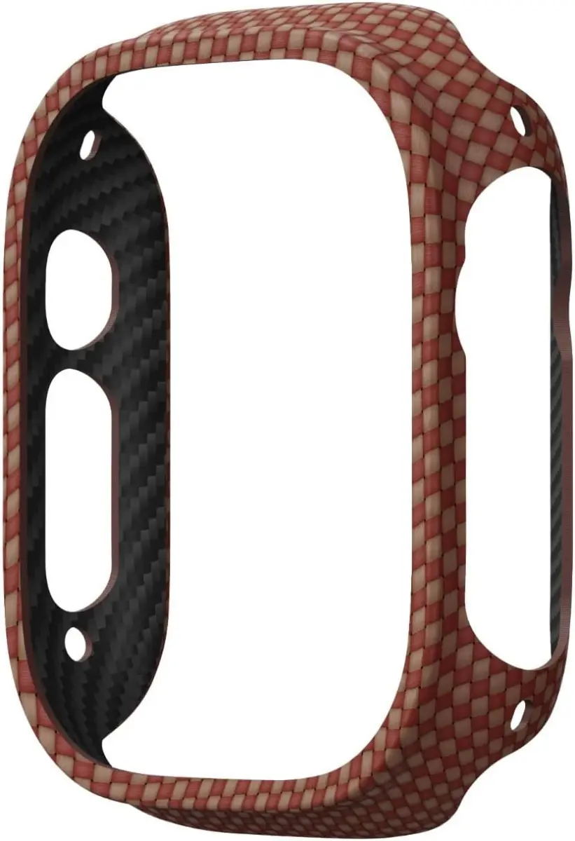 PITAKA Air Case - Apple Watch Ultra 3/2/1 Hoesje - Aramide Ultra Dun - Sunset afbeelding 2
