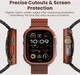 PITAKA Air Case - Apple Watch Ultra 3/2/1 Hoesje - Aramide Ultra Dun - Sunset afbeelding 8