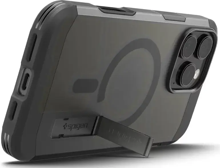 Spigen Tough Armor T Apple iPhone 16 Pro Max Hoesje MagSafe Back Cover Zwart afbeelding 2