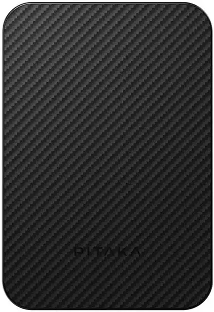 PITAKA MagEZ Universele MagSafe en Qi2 Powerbank Kevlar 5.000 mAh Zwart afbeelding 2