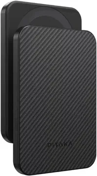 PITAKA MagEZ Universele MagSafe en Qi2 Powerbank Kevlar 5.000 mAh Zwart