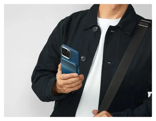 PITAKA MagEZ Universele MagSafe en Qi2 Powerbank Kevlar 5.000 mAh Moonrise afbeelding 4