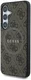Guess 4G Classic Logo Samsung Galaxy S25 Plus Hoesje MagSafe/Qi2 Backcover Bruin afbeelding 2