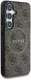 Guess 4G Classic Logo Samsung Galaxy S25 Plus Hoesje MagSafe/Qi2 Backcover Bruin afbeelding 4