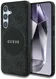 Guess 4G Cirkel Logo Samsung Galaxy S25 Plus Hoesje MagSafe/Qi2 Back Cover Zwart